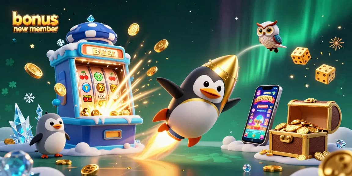 Experience unparalleled excitement with the bonus new member offers at JAGO368, featuring vibrant casino visuals and engaging elements.