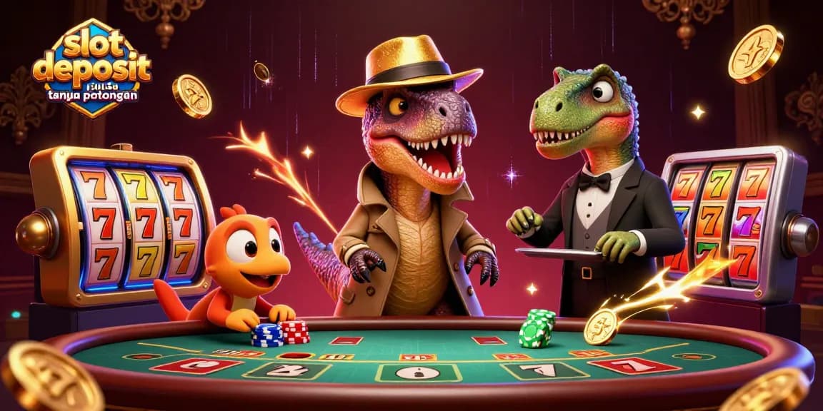Mendapatkan kesenangan dalam bermain slot deposit pulsa tanpa potongan dengan karakter lucu dan elemen slot yang mengesankan.