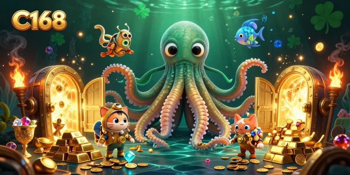 Win with C168: Dive into a treasure-filled sea of slots and gold!