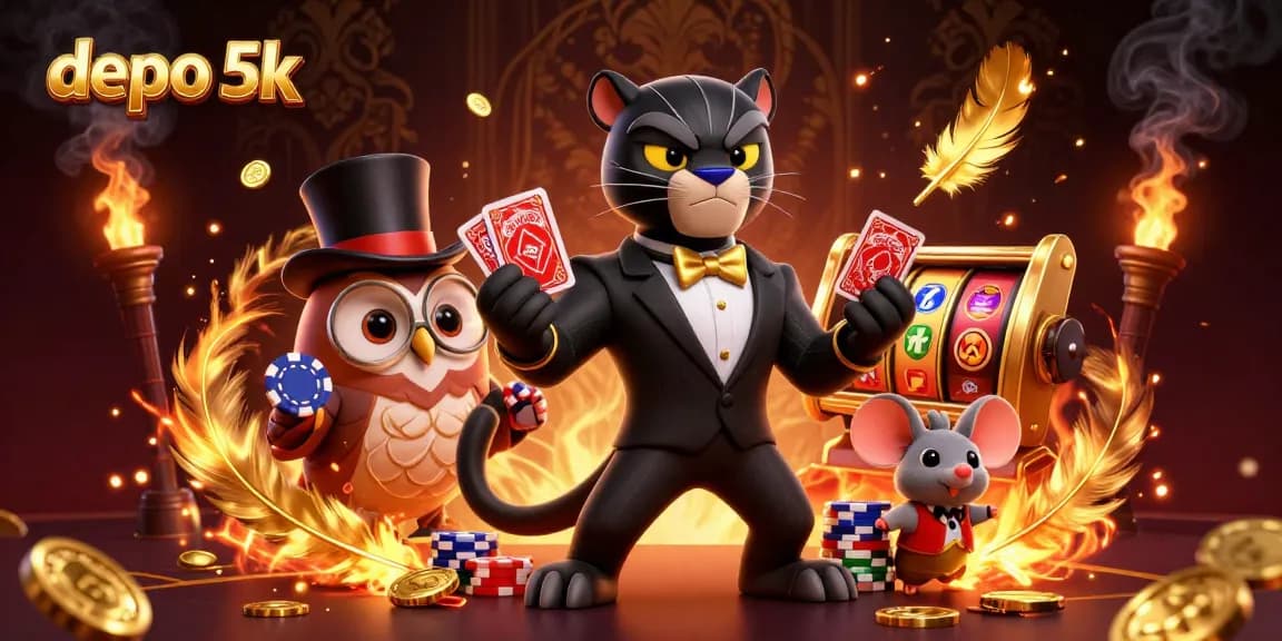Menangkan lebih banyak di depo 5k dengan slot gacor dan peluang tinggi!
