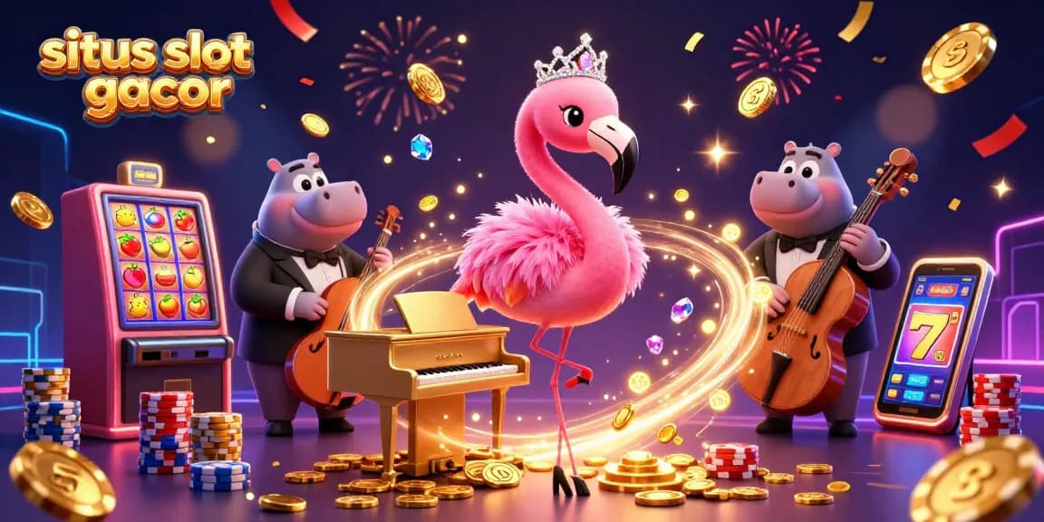 Experience the excitement of situs slot gacor with dynamic slot game visuals and vibrant casino elements.