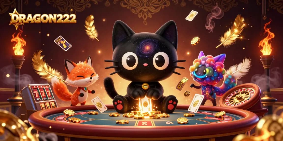Engage with DRAGON222 at an exciting cosmic casino where charm meets chance.