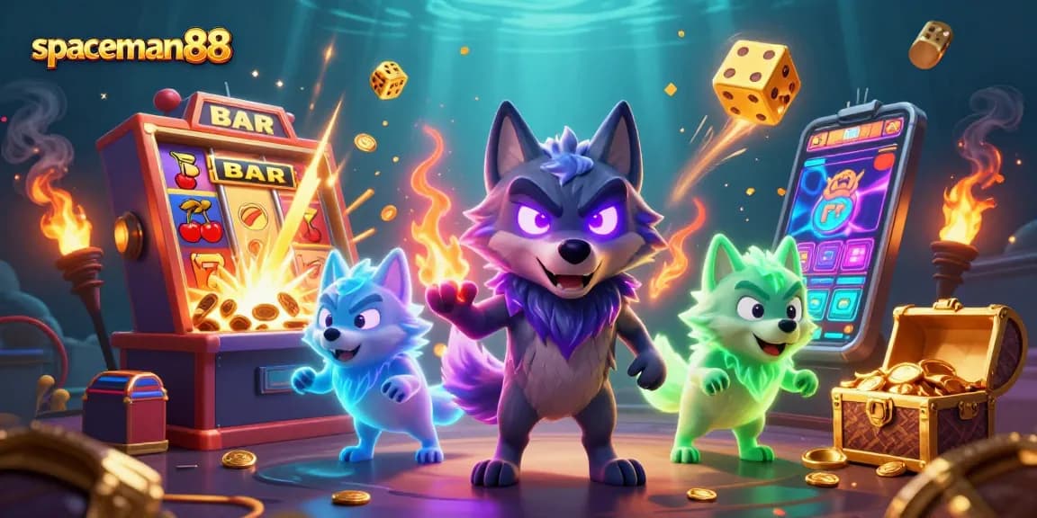 Experience thrilling jackpots at spaceman88 with dazzling 3D slot machines and ghostly wolf companions.