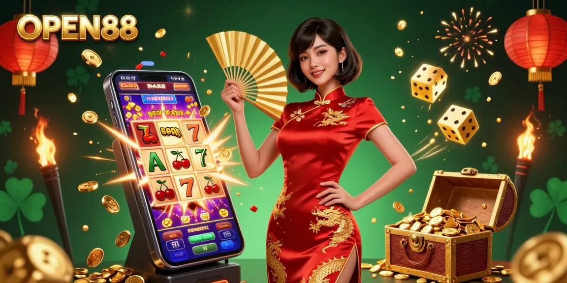 Join the excitement with OPEN88's vibrant casino world, featuring dynamic gaming elements and rich visuals.