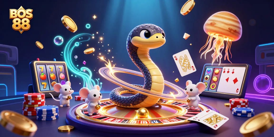 BOS 88 merayakan keseruan bermain slot online dengan tampilan yang menarik dan interaksi seru di luar angkasa.