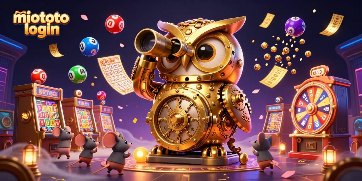 Engage in thrilling casino fun with miototo login, featuring playful characters and vibrant visuals.