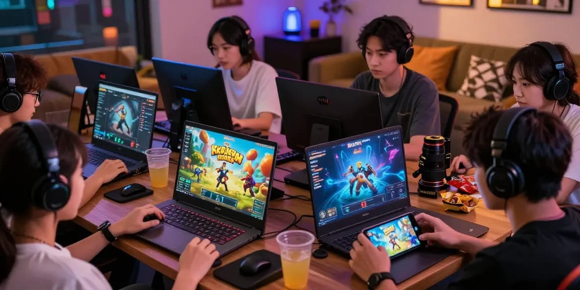 Pengguna menikmati permainan online BATIK 88 dengan tampilan modern dan suasana yang nyaman.