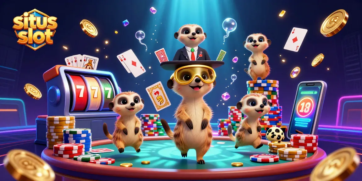 Menangkan situs slot dengan permainan menarik dari karakter meerkat yang mengelola kasino unik.