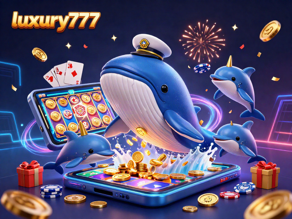 Menghadirkan keseruan luxury777 dengan ikan paus 3D raksasa, narwhal emas, dan lumba-lumba menghibur dalam permainan kasino.