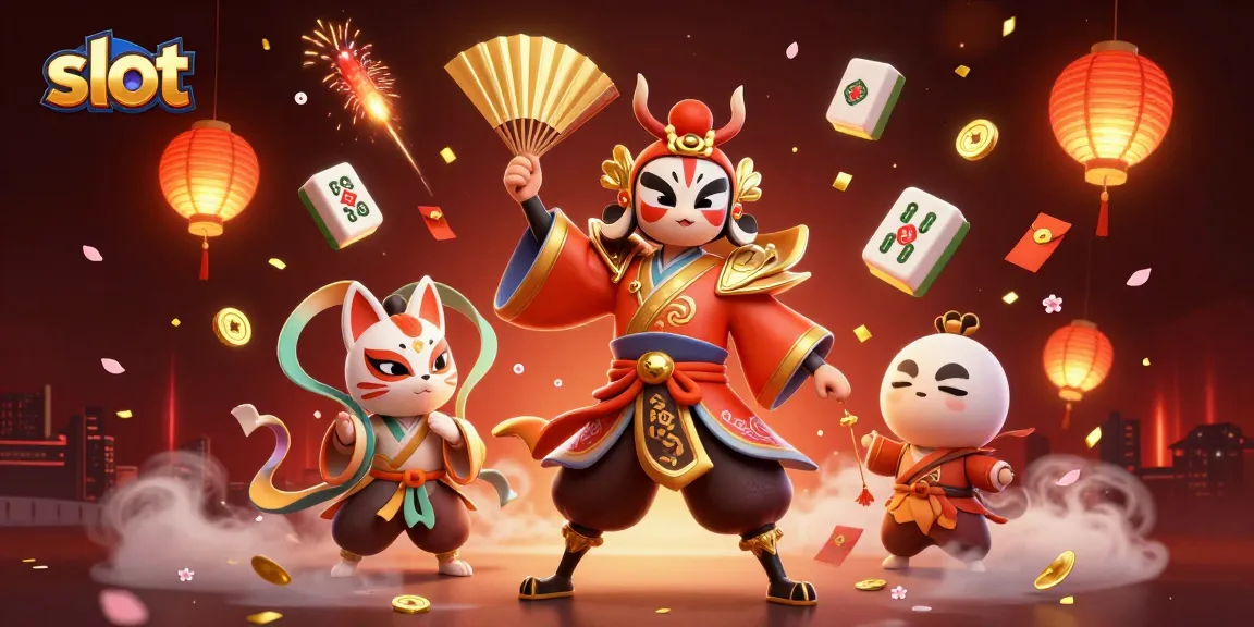 Rasakan aksi slot yang mendebarkan dengan seorang pejuang kabuki dan elemen permainan mistis dalam suasana kasino yang penuh warna ini.