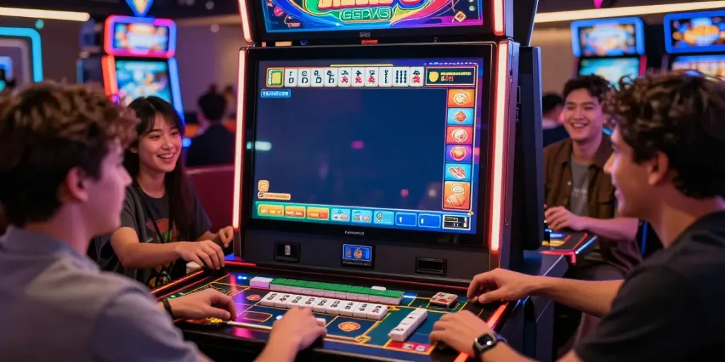 Pengalaman bermain mesin slot Mahjong Ways 2 dengan pemain yang antusias di kasino.