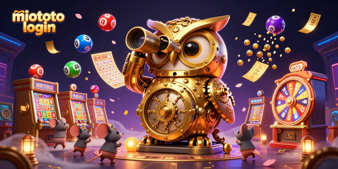 Engage in thrilling casino fun with miototo login, featuring playful characters and vibrant visuals.