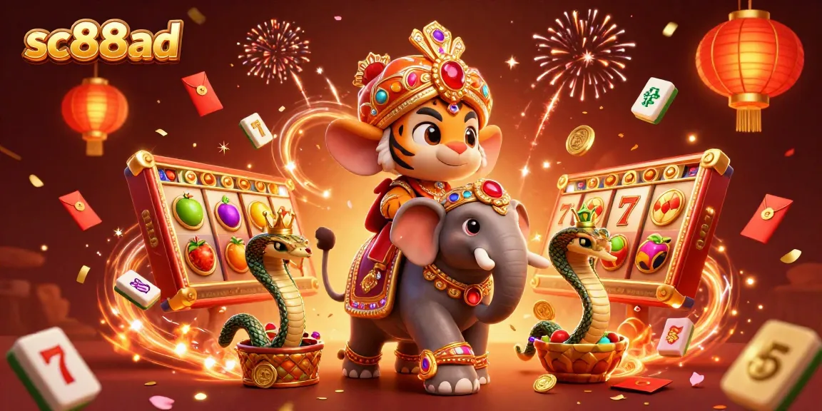 Watch sc88ad's exciting slot games in a vibrant 3D illustration with dynamic symbols.