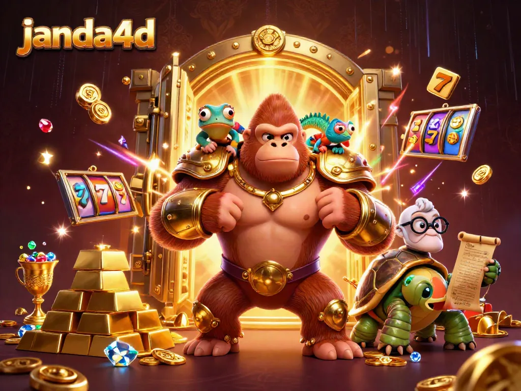 Permainan slot online janda4d di platform digital dengan banyak harta karun.