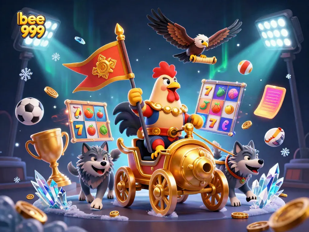 Experience thrilling slot gaming with bee 999 featuring a rooster warlord and dynamic games.