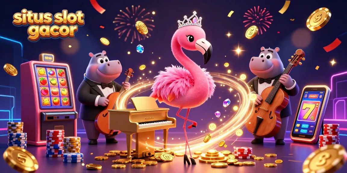 Experience the excitement of situs slot gacor with dynamic slot game visuals and vibrant casino elements.