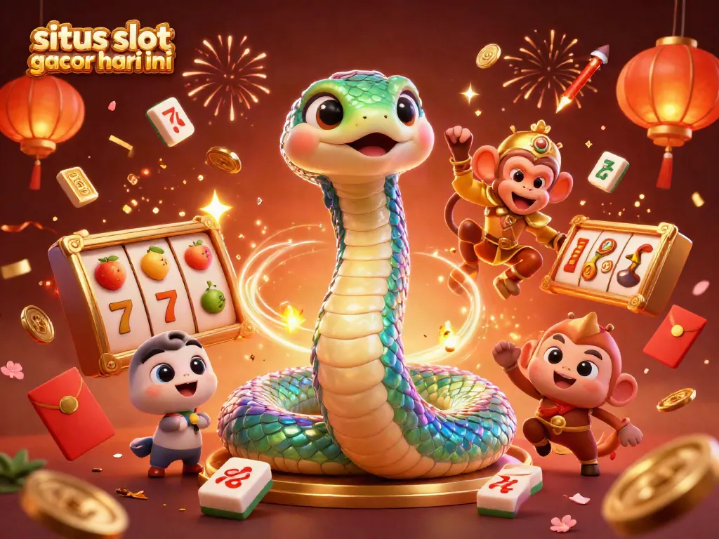 Menyaksikan aksi seru di situs slot gacor hari ini dengan gulungan slot dan simbol keberuntungan.